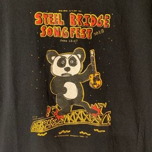 Steel Bridge Song Fest Panda tee.